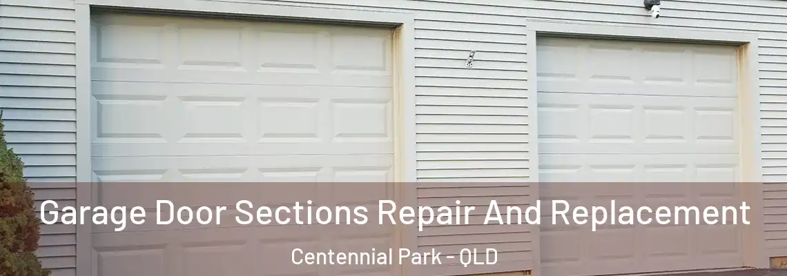 Garage Door Sections Repair And Replacement Centennial Park - QLD