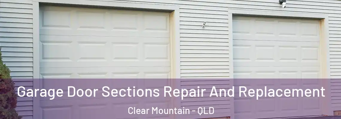  Garage Door Sections Repair And Replacement Clear Mountain - QLD