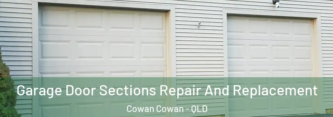 Garage Door Sections Repair And Replacement Cowan Cowan - QLD