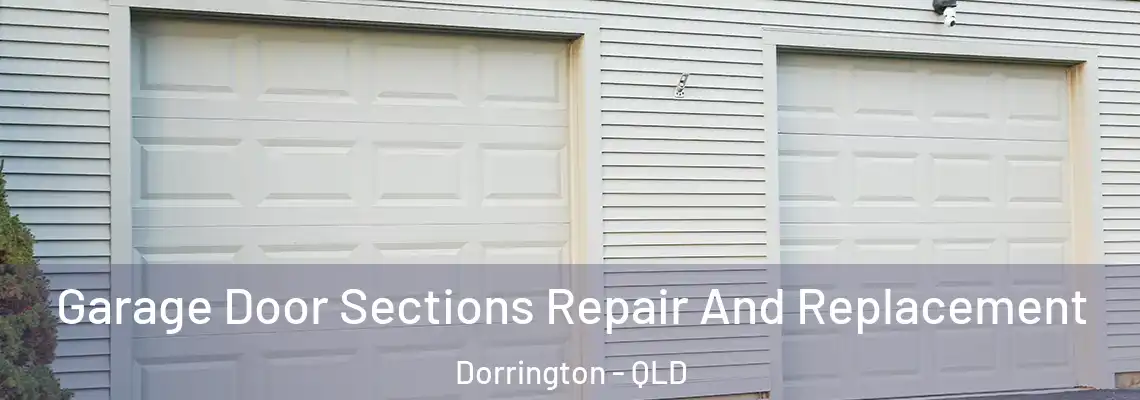 Garage Door Sections Repair And Replacement Dorrington - QLD