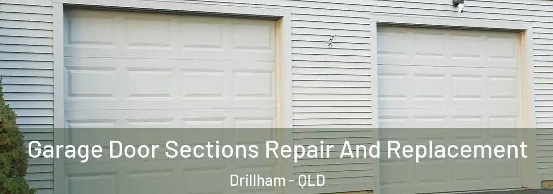 Garage Door Sections Repair And Replacement Drillham - QLD