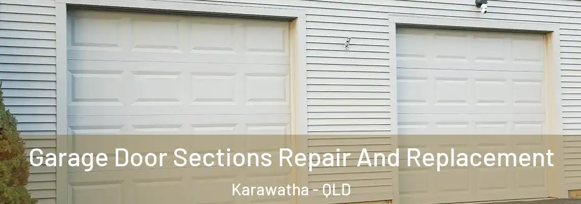 Garage Door Sections Repair And Replacement Karawatha - QLD