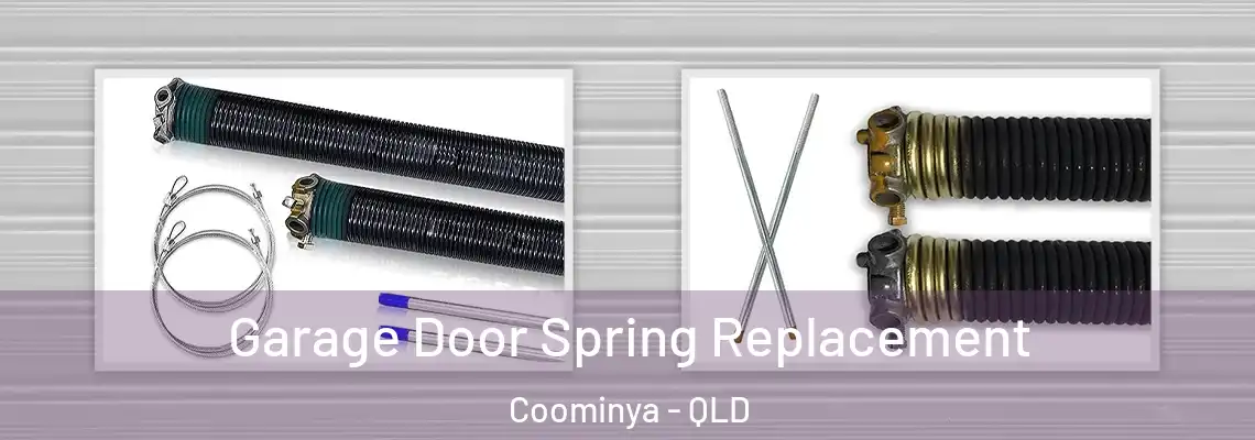 Garage Door Spring Replacement Coominya - QLD