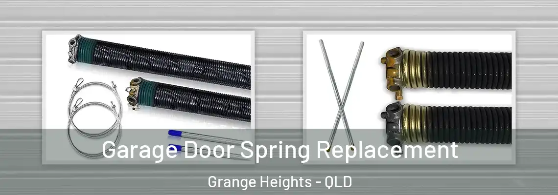 Garage Door Spring Replacement Grange Heights - QLD