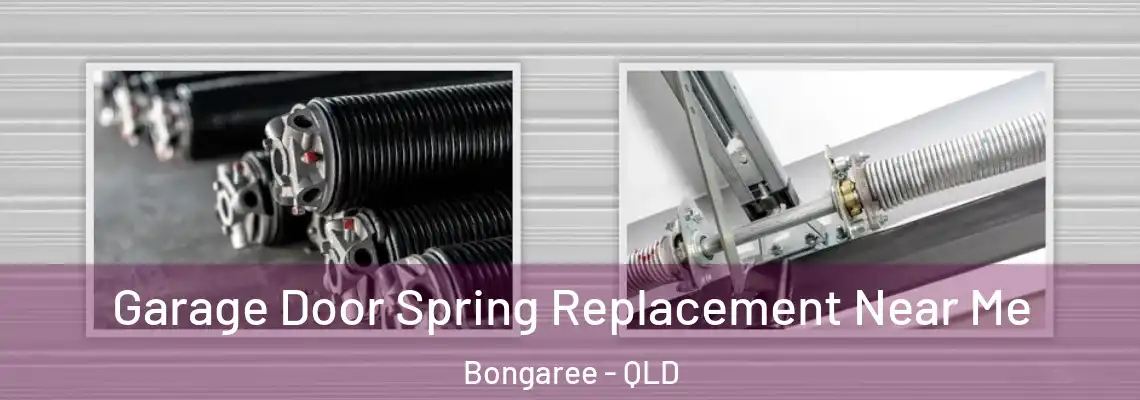 Garage Door Spring Replacement Near Me Bongaree - QLD
