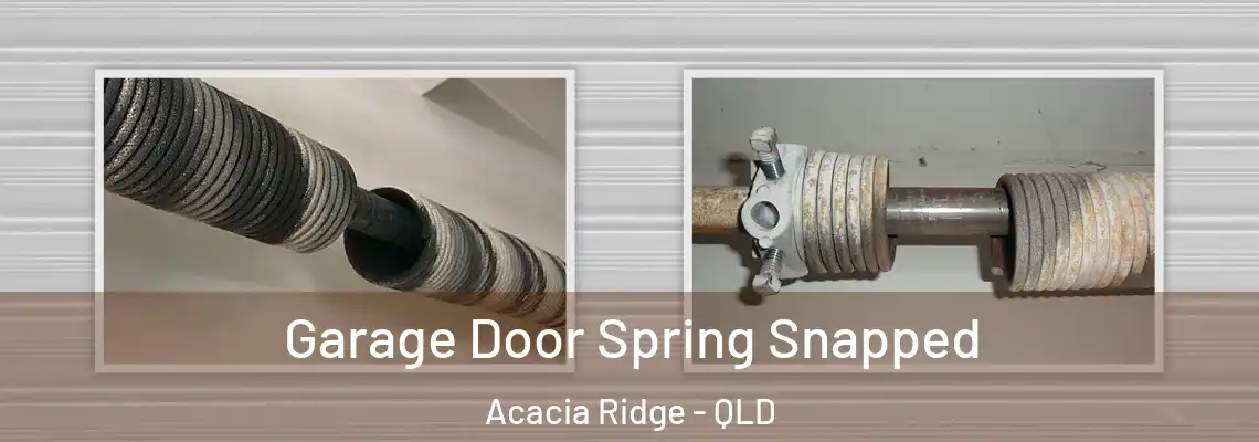  Garage Door Spring Snapped Acacia Ridge - QLD