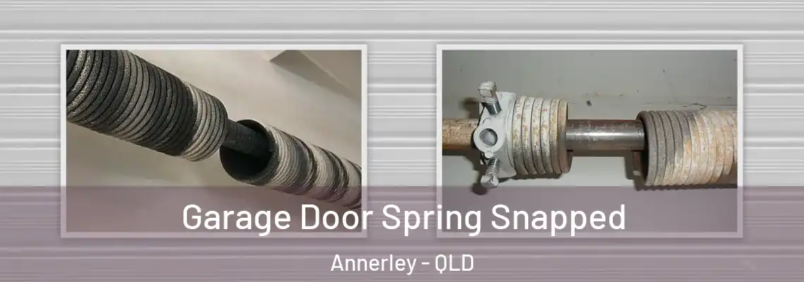 Garage Door Spring Snapped Annerley - QLD