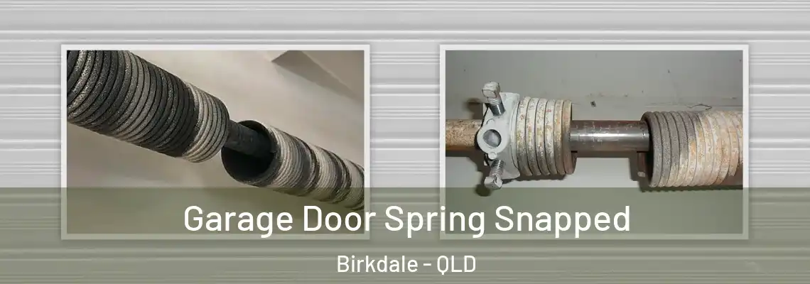 Garage Door Spring Snapped Birkdale - QLD