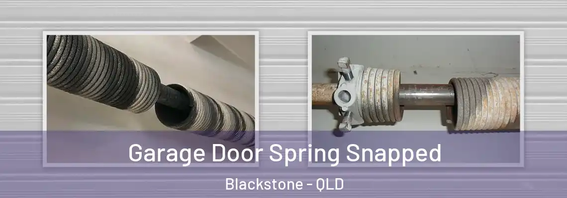  Garage Door Spring Snapped Blackstone - QLD