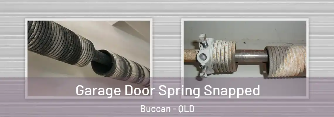 Garage Door Spring Snapped Buccan - QLD