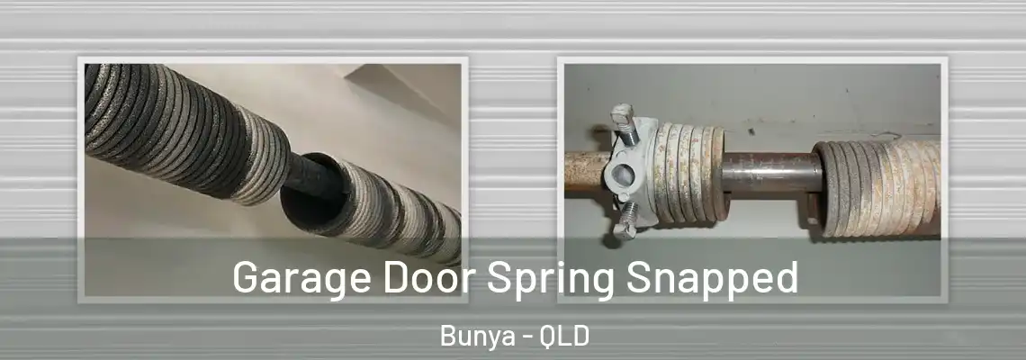  Garage Door Spring Snapped Bunya - QLD