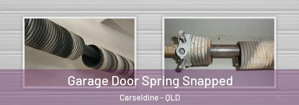 Garage Door Spring Snapped Carseldine - QLD