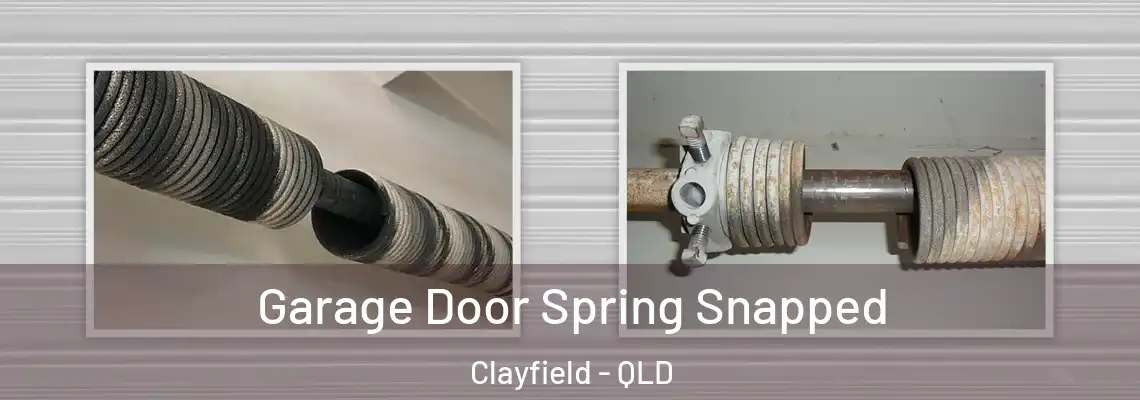 Garage Door Spring Snapped Clayfield - QLD