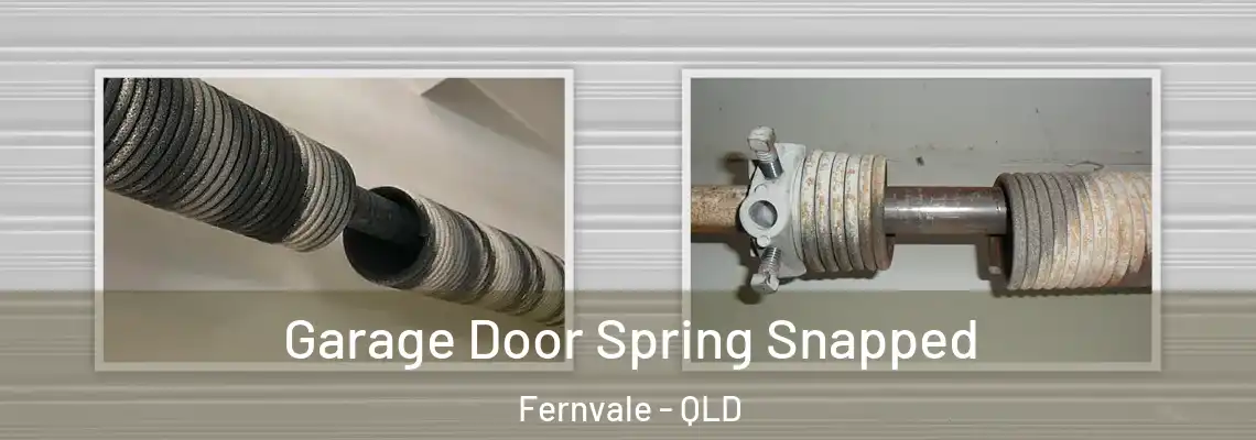  Garage Door Spring Snapped Fernvale - QLD