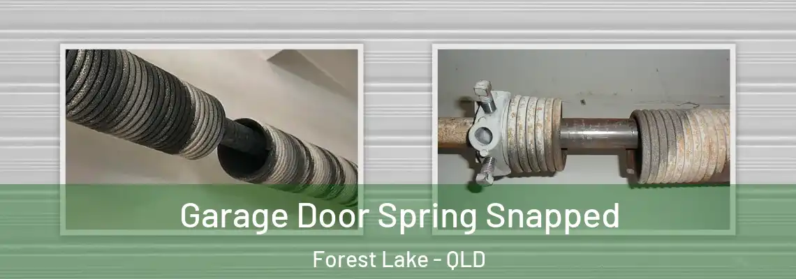 Garage Door Spring Snapped Forest Lake - QLD