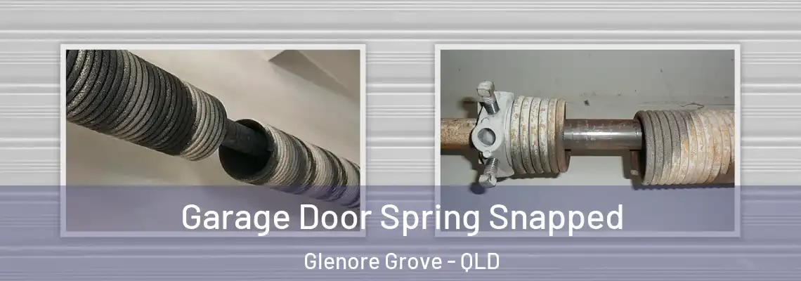Garage Door Spring Snapped Glenore Grove - QLD