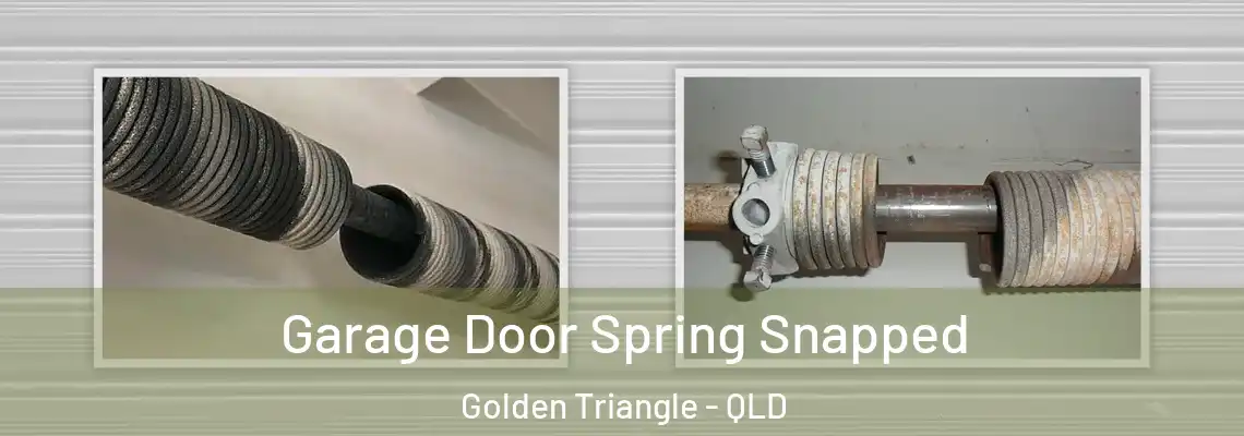 Garage Door Spring Snapped Golden Triangle - QLD