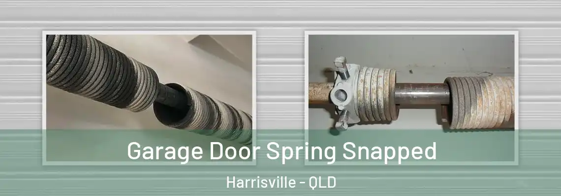 Garage Door Spring Snapped Harrisville - QLD