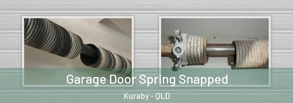 Garage Door Spring Snapped Kuraby - QLD
