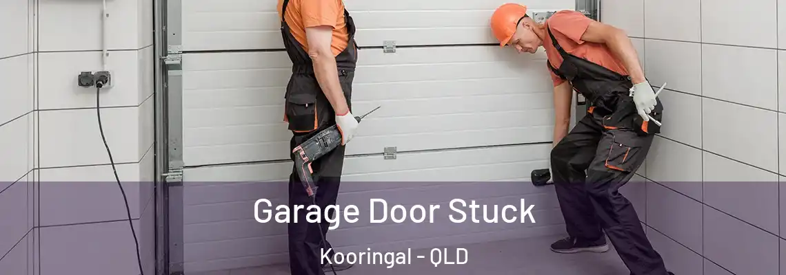 Garage Door Stuck Kooringal - QLD