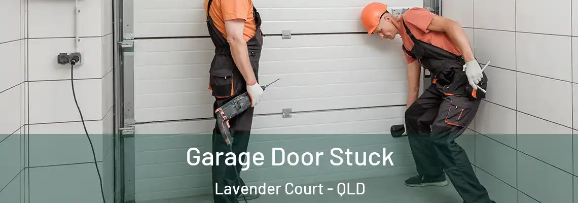 Garage Door Stuck Lavender Court - QLD