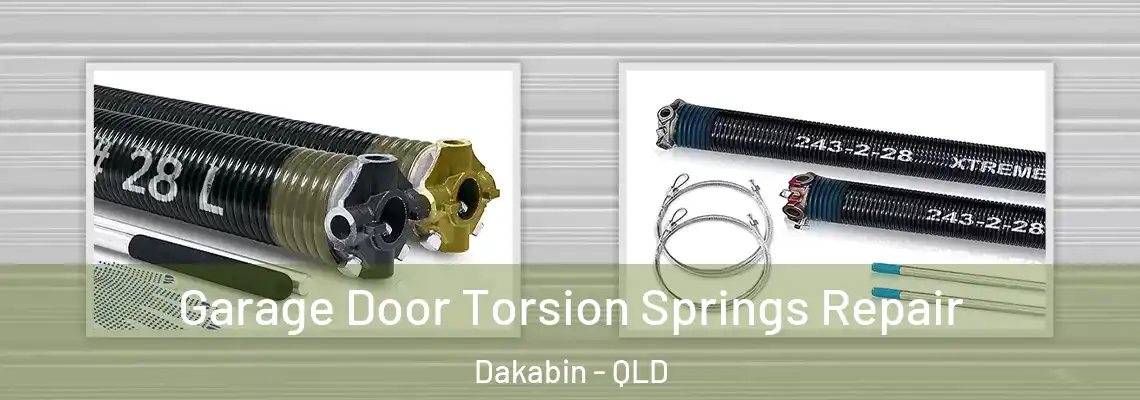 Garage Door Torsion Springs Repair Dakabin - QLD