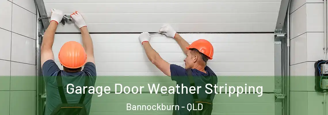 Garage Door Weather Stripping Bannockburn - QLD