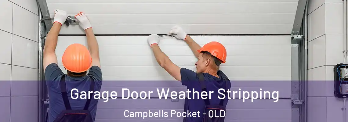 Garage Door Weather Stripping Campbells Pocket - QLD