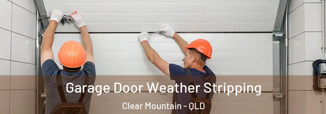  Garage Door Weather Stripping Clear Mountain - QLD
