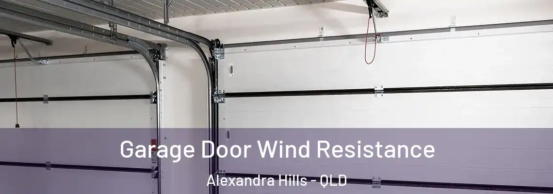 Garage Door Wind Resistance Alexandra Hills - QLD