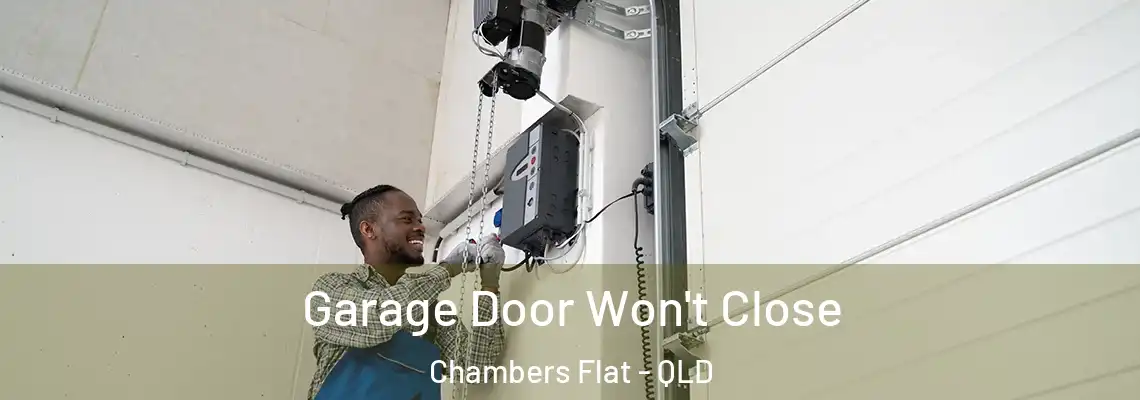  Garage Door Won't Close Chambers Flat - QLD