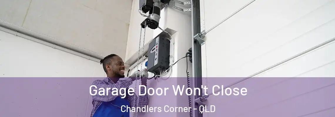 Garage Door Won't Close Chandlers Corner - QLD