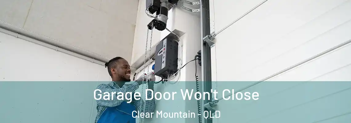 Garage Door Won't Close Clear Mountain - QLD