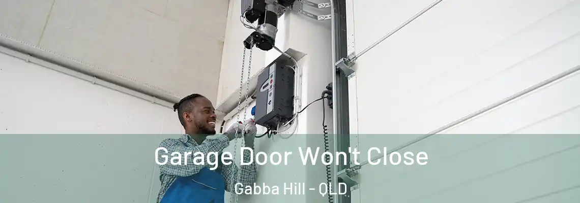 Garage Door Won't Close Gabba Hill - QLD
