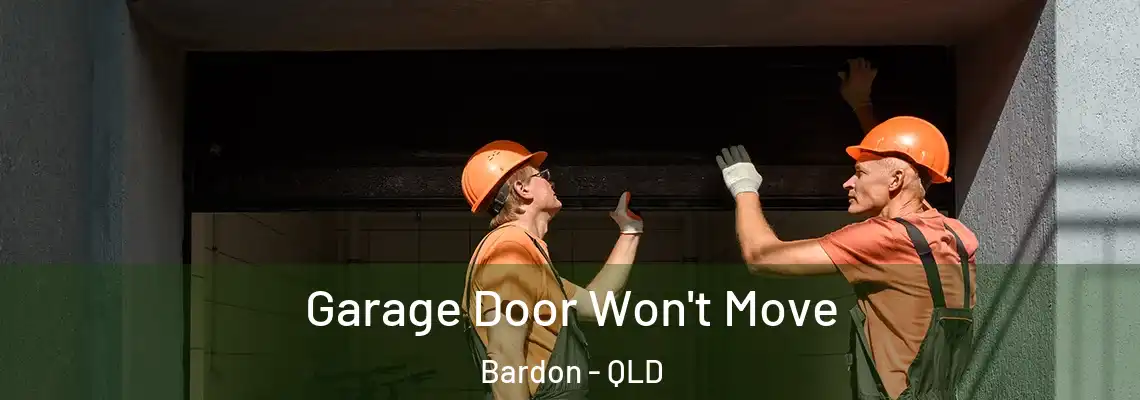  Garage Door Won't Move Bardon - QLD