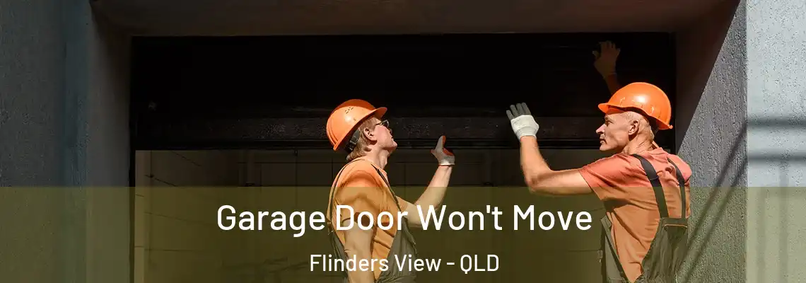 Garage Door Won't Move Flinders View - QLD