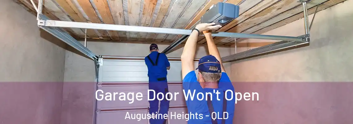 Garage Door Won't Open Augustine Heights - QLD