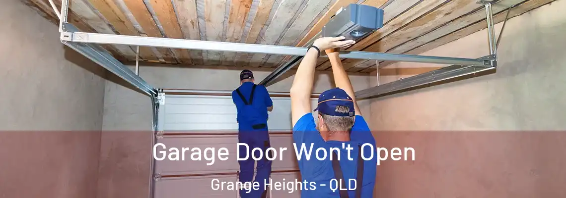 Garage Door Won't Open Grange Heights - QLD