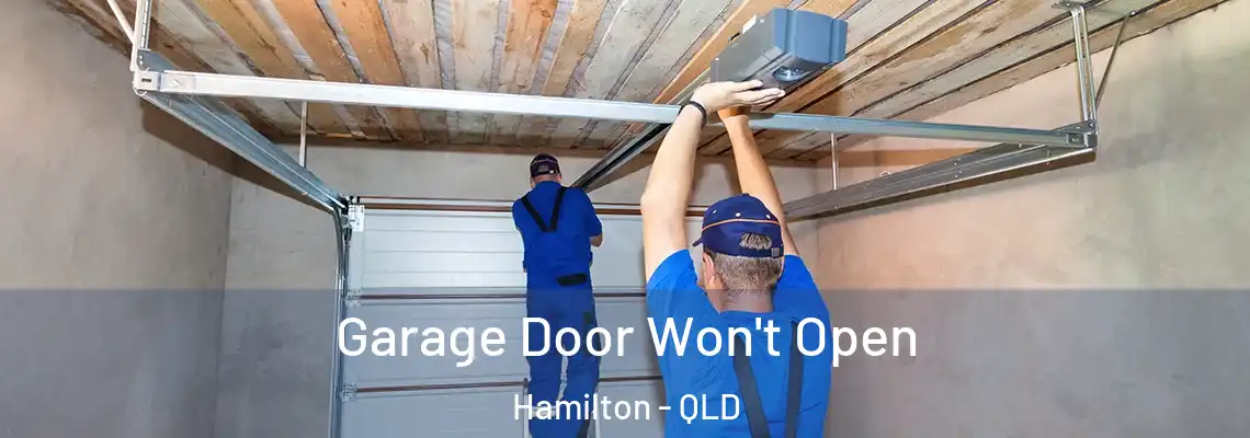 Garage Door Won't Open Hamilton - QLD
