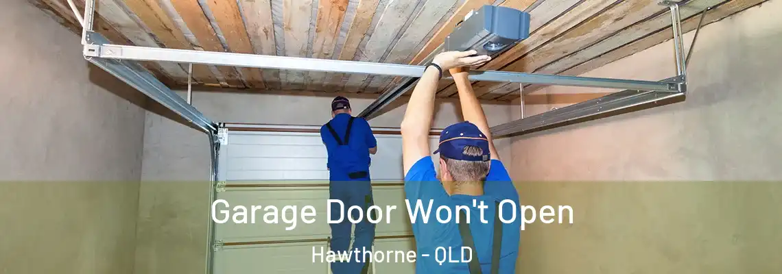 Garage Door Won't Open Hawthorne - QLD