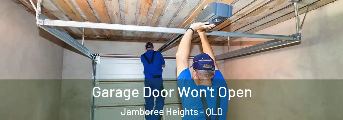 Garage Door Won't Open Jamboree Heights - QLD