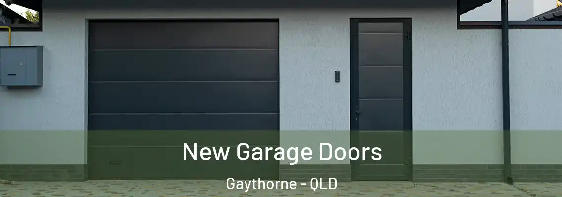 New Garage Doors Gaythorne - QLD