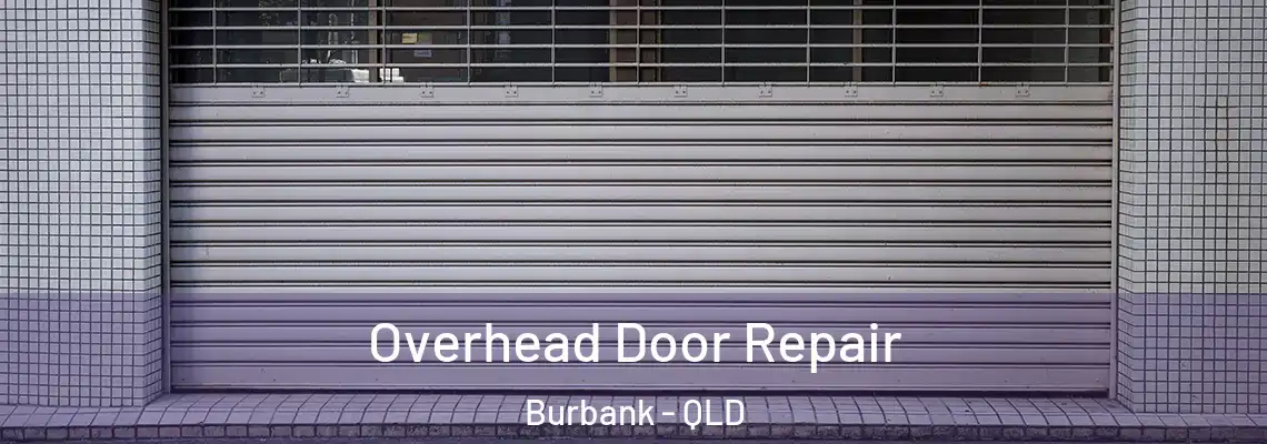 Overhead Door Repair Burbank - QLD