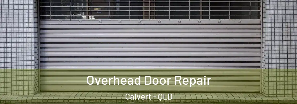 Overhead Door Repair Calvert - QLD