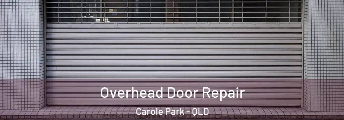 Overhead Door Repair Carole Park - QLD