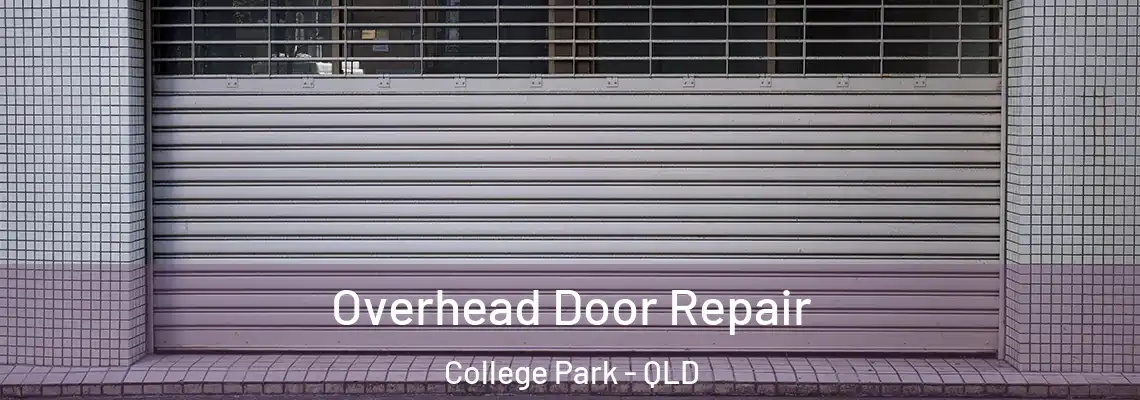 Overhead Door Repair College Park - QLD