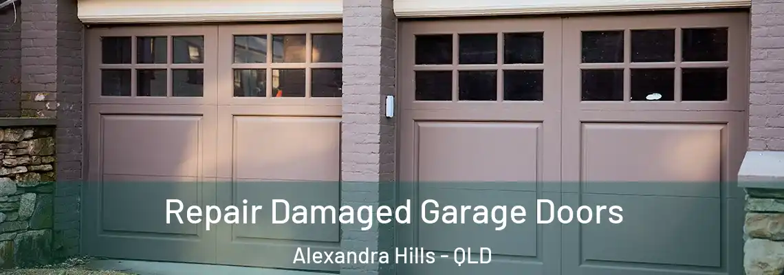 Repair Damaged Garage Doors Alexandra Hills - QLD