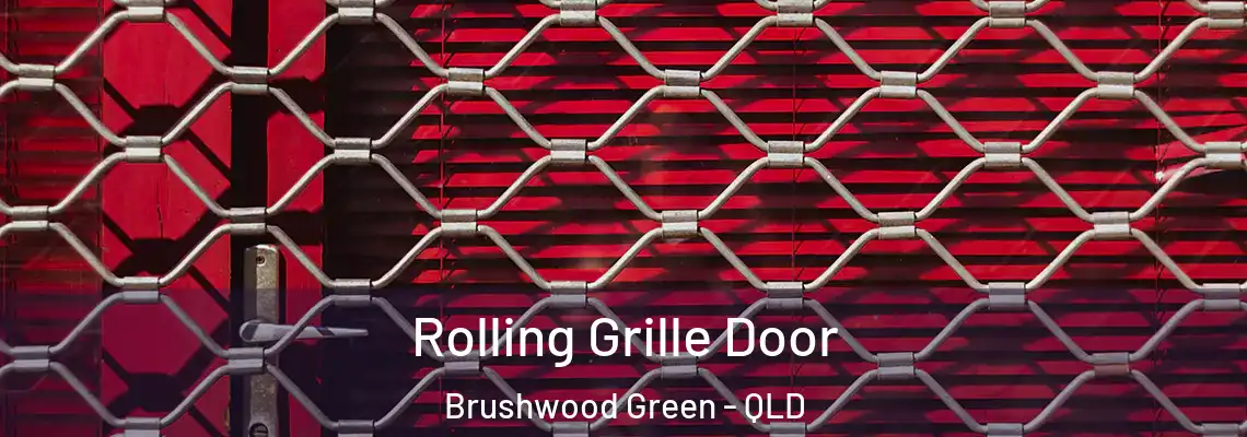 Rolling Grille Door Brushwood Green - QLD