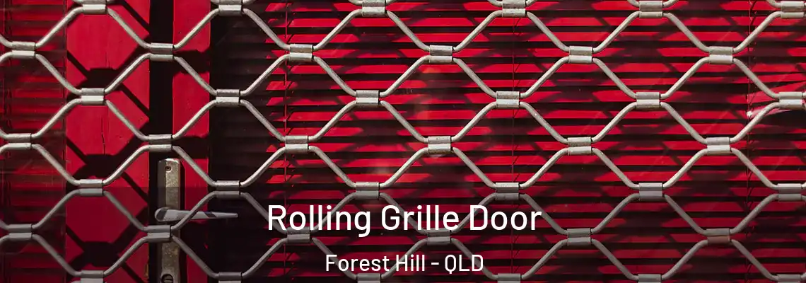 Rolling Grille Door Forest Hill - QLD