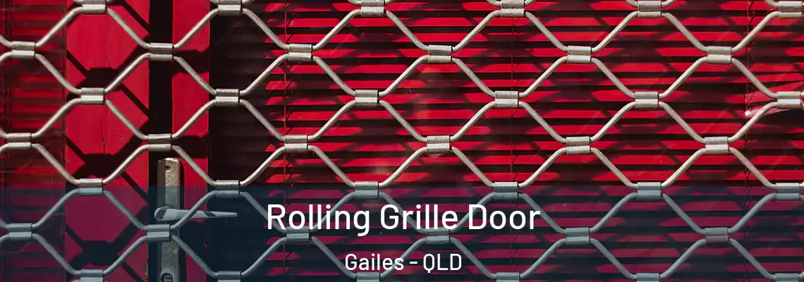 Rolling Grille Door Gailes - QLD